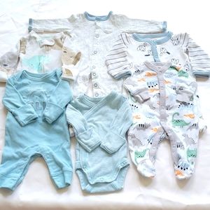 Boy's preemie bundle of 7
